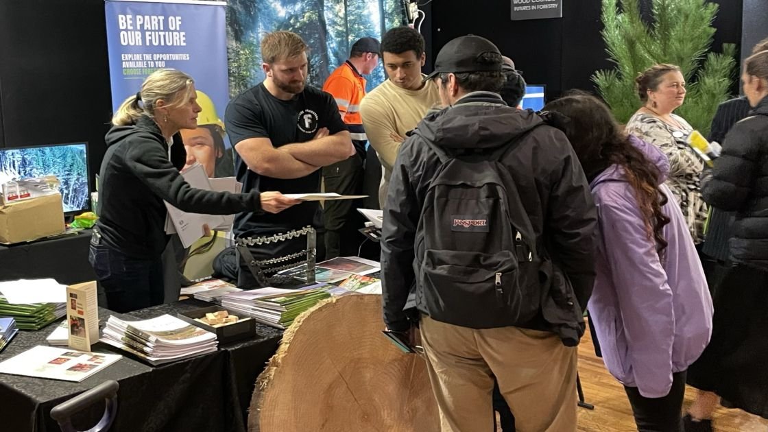 Featured image for “Forestry careers showcased at 2023 Dunedin EXPO”